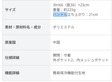 アニマル刺繍ラクカゴエコバッグ